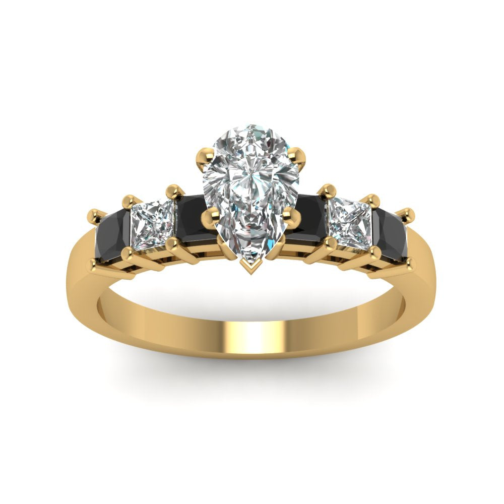 yellow-gold-pear-white-diamond-engagement-wedding-ring-with-black-diamond-in-prong-set-FDENS1027PERGBLACKANGLE5-NL-YG_f5f7cc6f-ba17-47e8-bb62-b33070a396fa