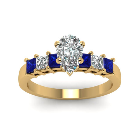 yellow-gold-pear-white-diamond-engagement-wedding-ring-with-blue-sapphire-in-prong-set-FDENS1027PERGSABLANGLE5-NL-YG