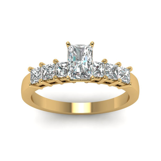 yellow-gold-radiant-white-diamond-engagement-wedding-ring-in-prong-set-FDENS1027RARANGLE5-Nl-YG