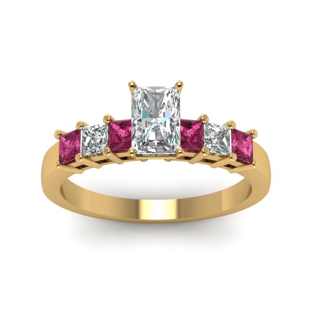 yellow-gold-radiant-white-diamond-engagement-wedding-ring-with-dark-pink-sapphire-in-prong-set-FDENS1027RARGSADRPIANGLE5-NL-YG_f44b06ca-5b1a-43bd-ae24-287a94faf3ba