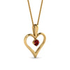 Load image into Gallery viewer, round-red-ruby-solitare-heart-pendant-in-prong-set-FDPD60961GRUDR-NL-YG