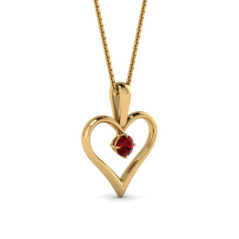 round-red-ruby-solitare-heart-pendant-in-prong-set-FDPD60961GRUDR-NL-YG