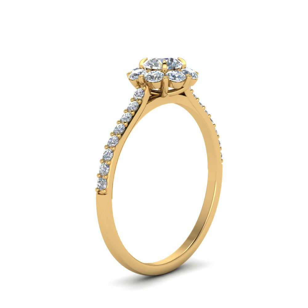 yellow-gold-round-white-diamond-engagement-wedding-ring-in-prong-set-FD122092RORANGLE2-NL-YG
