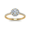 Load image into Gallery viewer, yellow-gold-round-white-diamond-engagement-wedding-ring-in-prong-set-FD122092RORANGLE5-NL-YG