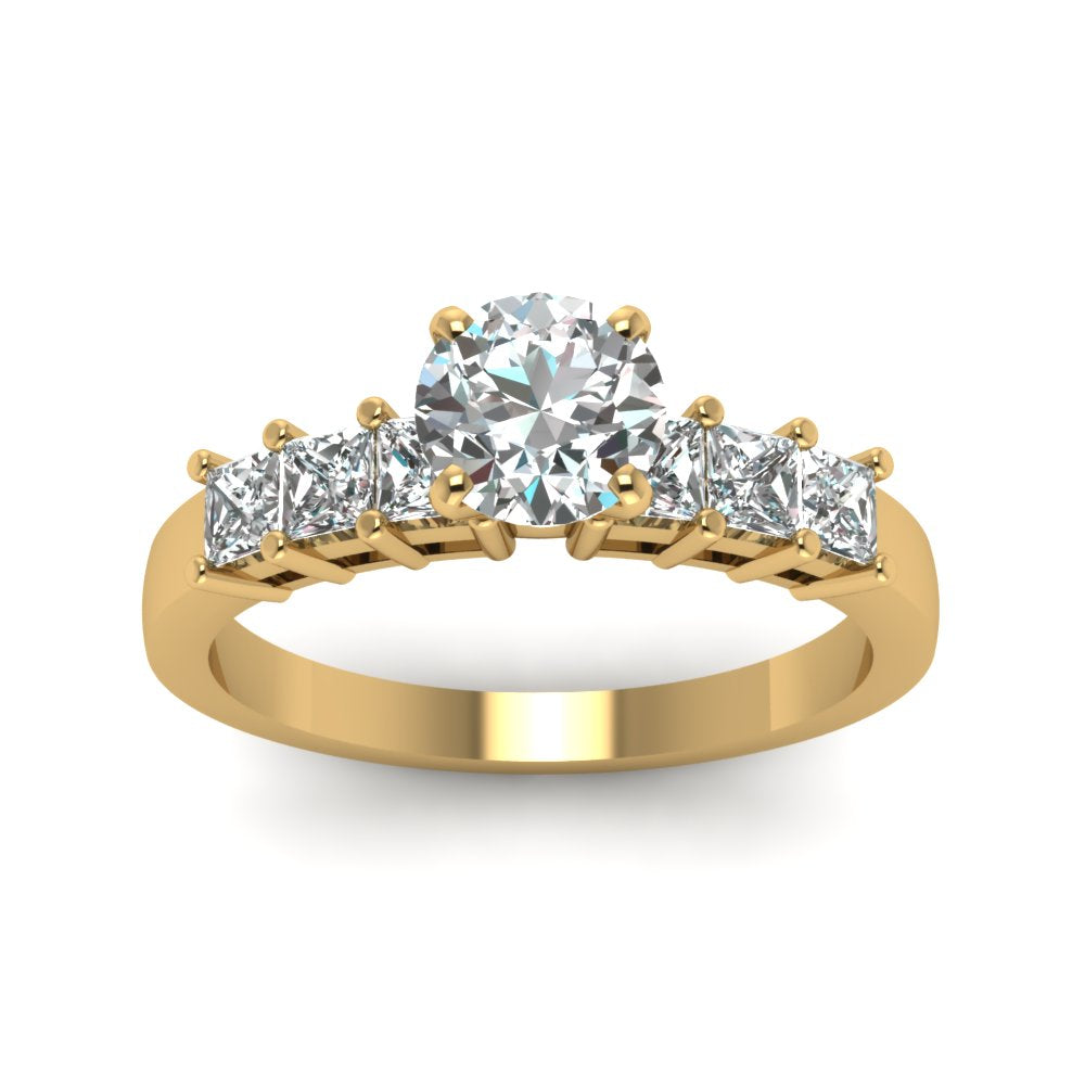 yellow-gold-round-white-diamond-engagement-wedding-ring-in-prong-set-FDENS1027RORANGLE5-Nl-YG