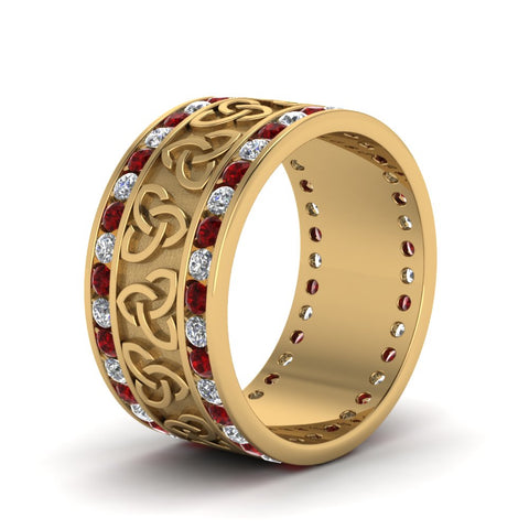 yellow-gold-round-white-diamond-mens-wedding-band-with-red-ruby-in-channel-set-FDDB1337BGRUDRANGLE2-NL-YG.jpg