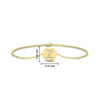 Load image into Gallery viewer, Alphabet disc diamond bracelet