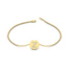 Load image into Gallery viewer, Alphabet disc diamond bracelet