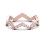 Load image into Gallery viewer, zig-zag-eternity-stack-diamond-wedding-band-in-rose-gold-FD10476B-NL-RG.jpg
