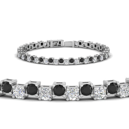 Zig Zag Tennis Bracelet