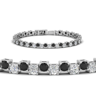 Zig Zag Tennis Bracelet