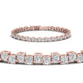 Thumbnail 9 - zig-zag-tennis-diamond-bracelet-in-rose-gold-FDBRC10410ANGLE2-NL-RG