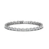 Load image into Gallery viewer, zig-zag-tennis-diamond-bracelet-in-white-gold-FDBRC10410-NL-WG