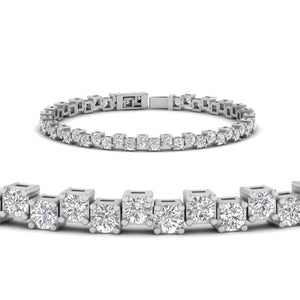 Zig Zag Tennis Bracelet