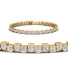 Load image into Gallery viewer, zig-zag-tennis-diamond-bracelet-in-yellow-gold-FDBRC10410ANGLE2-NL-YG