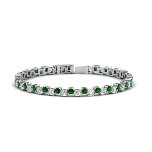 zig-zag-tennis-emerald-bracelet-in-white-gold-FDBRC10410GEMGR-NL-WG
