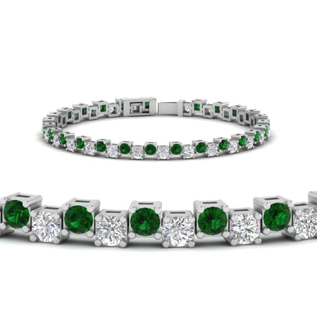 Zig Zag Tennis Bracelet