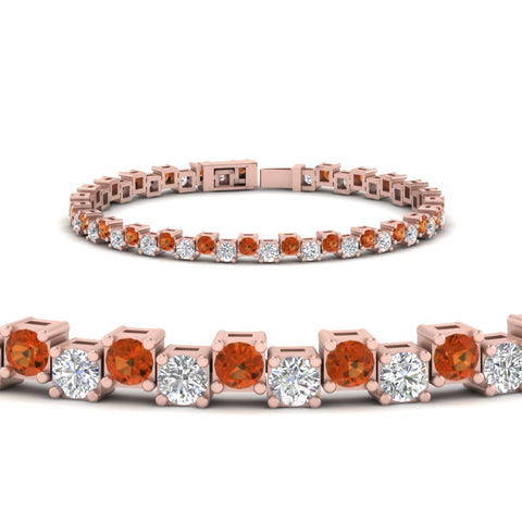 zig-zag-tennis-orange-sapphire-bracelet-in-rose-gold-FDBRC10410GSAORANGLE2-NL-RG
