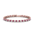 Thumbnail 15 - zig-zag-tennis-pink-sapphire-bracelet-in-rose-gold-FDBRC10410GSADRPI-NL-RG