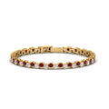 Thumbnail 49 - zig-zag-tennis-ruby-bracelet-in-yellow-gold-FDBRC10410GRUDR-NL-YG