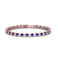 Thumbnail 13 - zig-zag-tennis-sapphire-bracelet-in-rose-gold-FDBRC10410GSABL-NL-RG