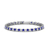 Load image into Gallery viewer, zig-zag-tennis-sapphire-bracelet-in-white-gold-FDBRC10410GSABL-NL-WG