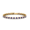 Thumbnail 41 - zig-zag-tennis-sapphire-bracelet-in-yellow-gold-FDBRC10410GSABL-NL-YG