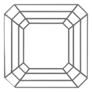 Asscher-Square Emerald Cut Diamond