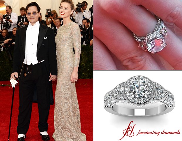 Amber Heard Stopped Wearing Her Engagement Ring from Johnny Depp Last Month